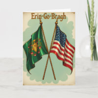 Cartão de Patrimônio do Orgulho Irlandês
