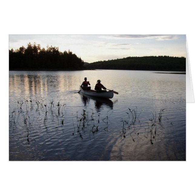 Cartão de Paz Algonquin (Frente Horizontal)