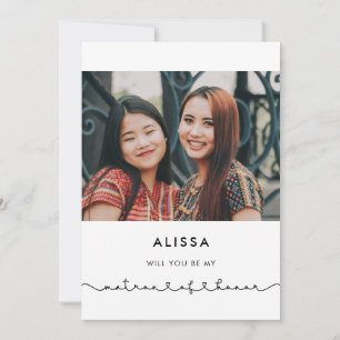 Cartão de pedido de carta de honra