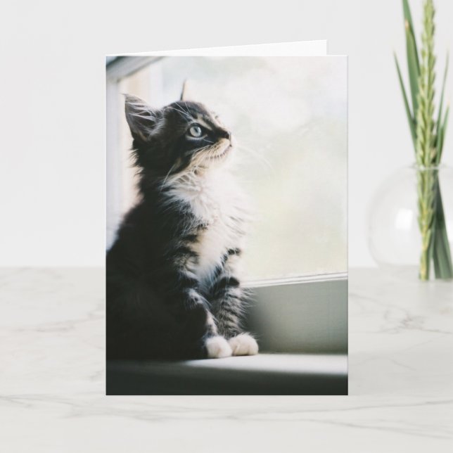 Cartão de pensamento ansioso (Frente)