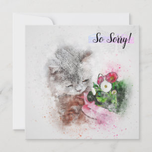 Cartão de Perda de um Gato de Estimação