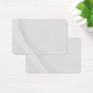 Cartão de Perfil de Mármore Branco