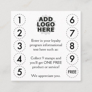 cartão de perfurador liso