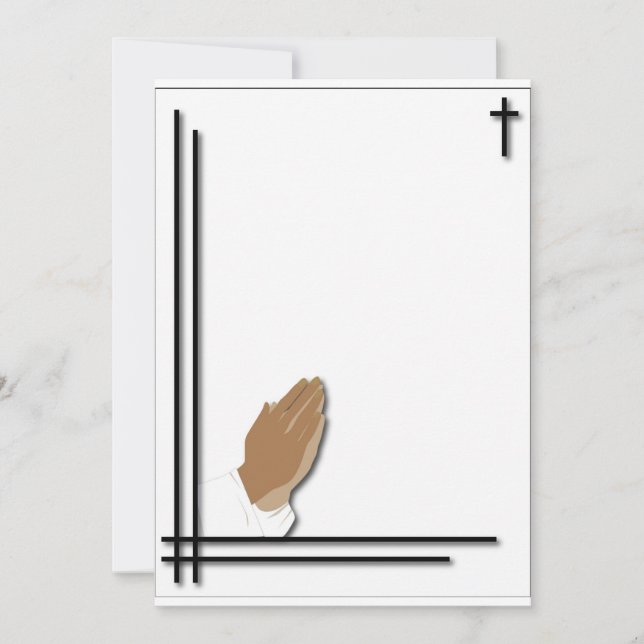 Cartão de pesar (Frente)