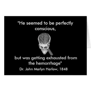 Cartão de Phineas Gage