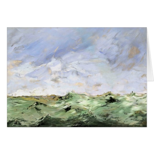 Cartão de pintura August Strindberg (Frente Horizontal)