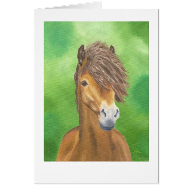 Cartão de pônei excelente (Frente)