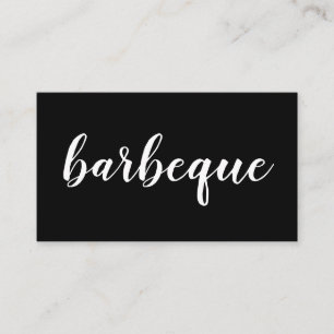 cartão de ponto de fidelidade BARBEQUE