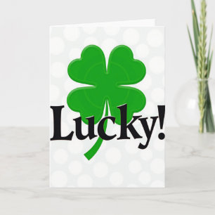 Cartão de Pontos Polka Lucky Clover