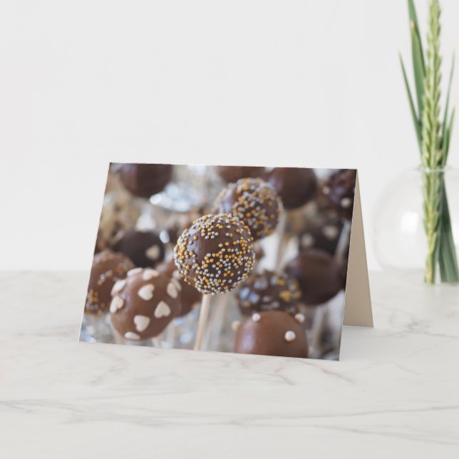 CARTÃO DE POP DE BOLO DE ANIVERSÁRIO (Frente)