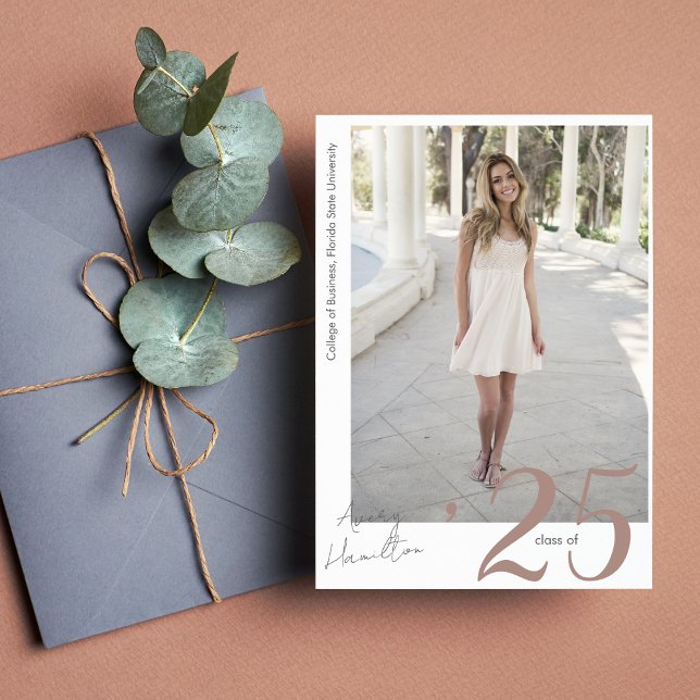 Cartão de Pós-Graduação da Turma de Script 5 Fotos (Criador carregado)