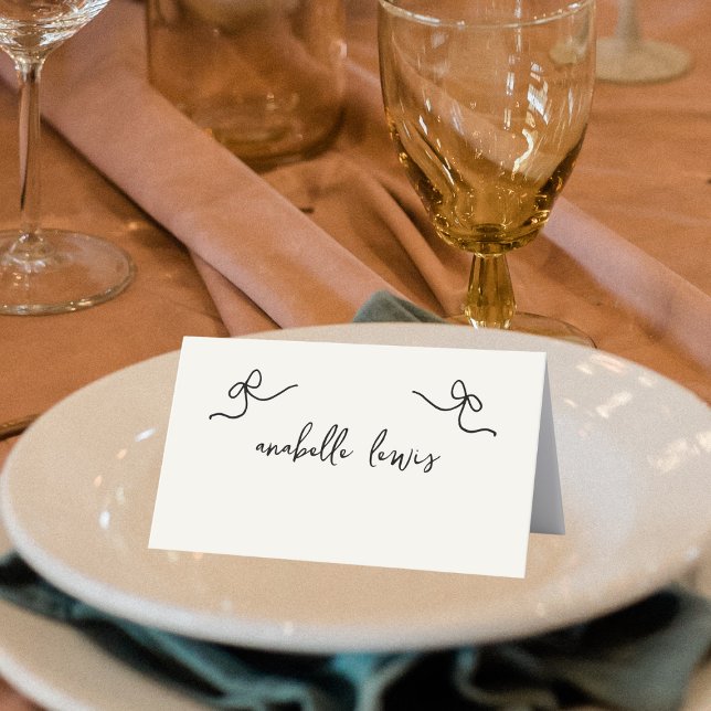 Cartão de Posicionamento de Mesa de Casamento com  (Criador carregado)
