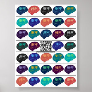 Cartão de poster 3" X 4"