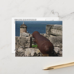 Cartão de Posto Cartagena Colombia