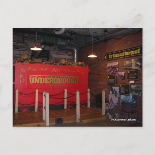 Cartão de Posto de Atlanta Subterrâneo