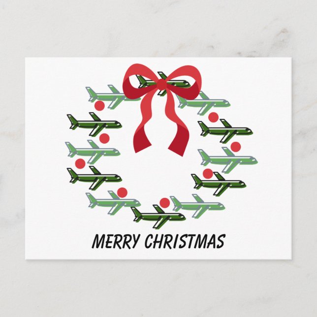 Cartão de Posto de Feriado de Feriado de Feriado F (Frente)