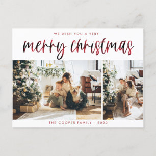 Cartão de Posto de fotos de feriado de xadrez Na