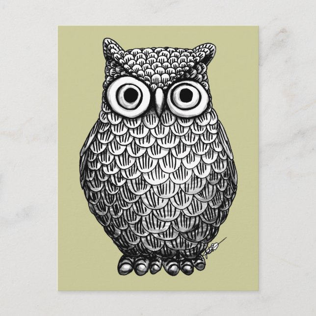 Cartão de Posto Design Owl (Frente)