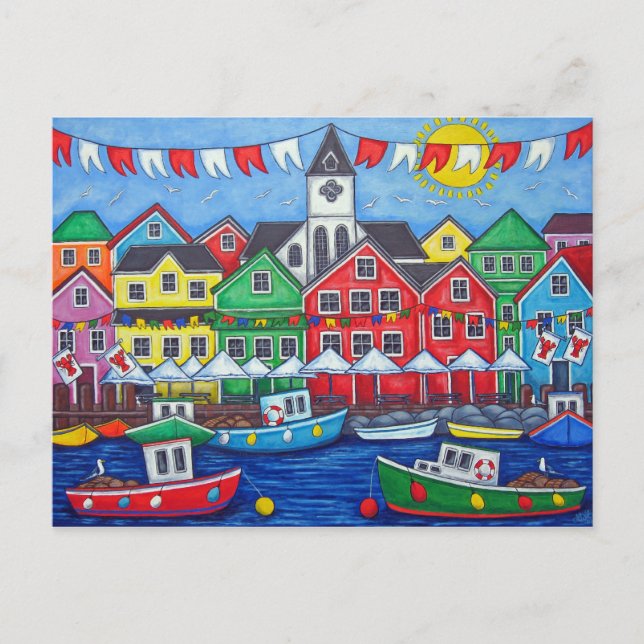 Cartão de Posto do Festival da Cidade Natal (Frente)