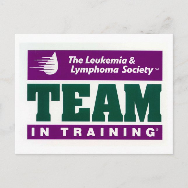Cartão de posto do Team in Training (Frente)