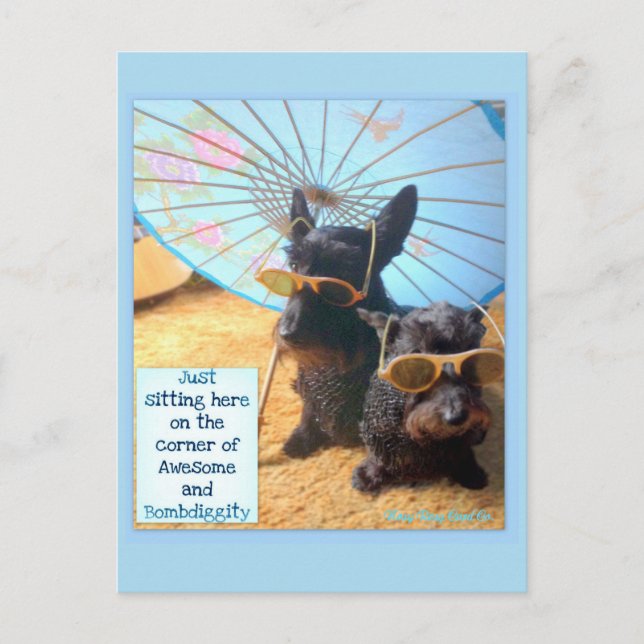 Cartão de Posto Incrível e Bombescente (Frente)