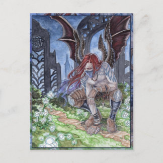 Cartão de Posto Noturno Blooming