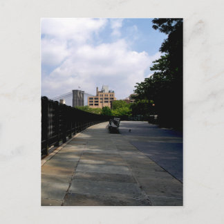 Cartão de Posto Park Bench