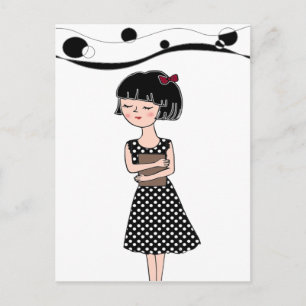 Cartão de Posto Sonhando com Livros