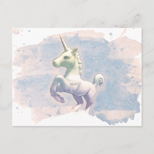 Cartão de Posto Unicórn (Sonhos de Lua) (Frente)