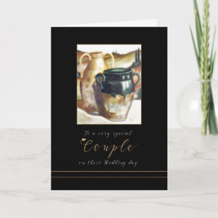 Cartão de Potência Pintado para Parabéns de Casame