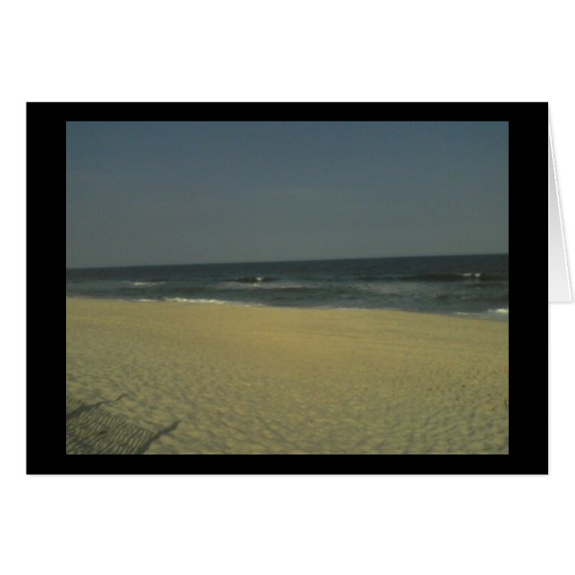 Cartão de praia (Frente Horizontal)