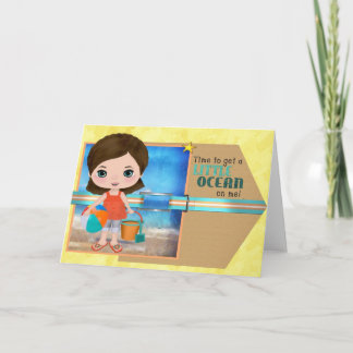 Cartão de praia