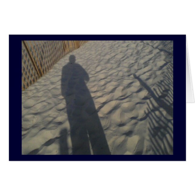 Cartão de praia (Frente Horizontal)