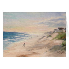 Cartão De "praia Topsail "