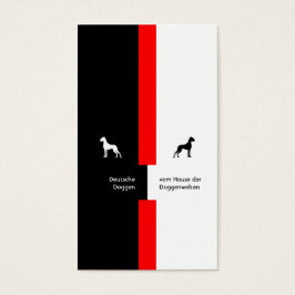 Cartão de presentação Dogge