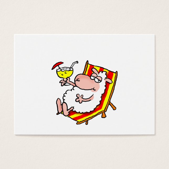 Cartão de presentação “Relax " (Frente)