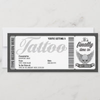 Cartão de Presente Bilhete Certificado Voucher Tat