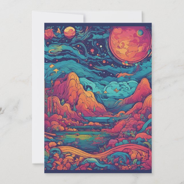 Cartão De Presente De Aniversário E Cartão De Pres (Frente)