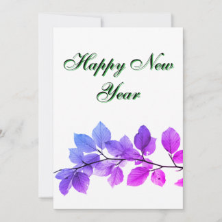 Cartão de Presente de Ano Novo com design incrível