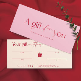 Cartão de Presente de Bela Rosa Bush