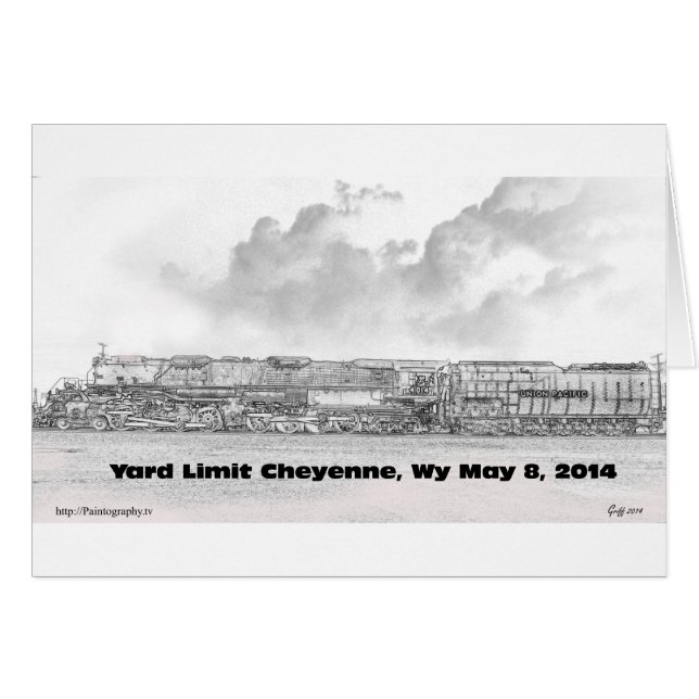 Cartão de presente de Commerative do menino #4014 (Frente Horizontal)