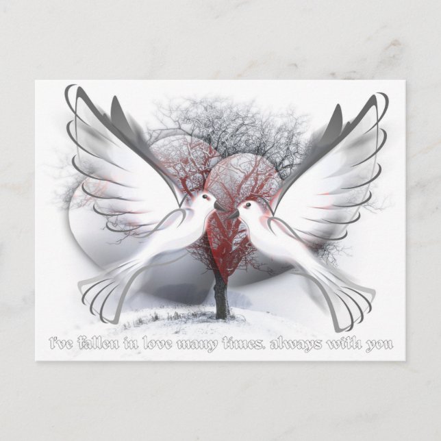 Cartão de presente de dia de os namorados para sem (Frente)