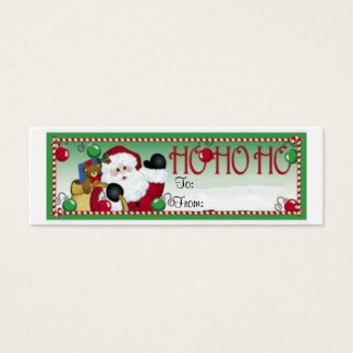 Cartão de Presente de Natal Ho Ho