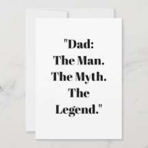 Cartão de Presente do Dia dos Pais