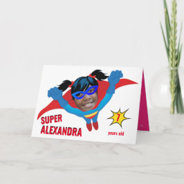 Cartão de Presente Fantástico de Super Herói