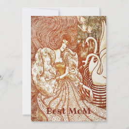 Cartão de Presente para Dia de as mães/Melhor Senh