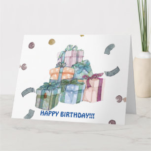 CARTÃO DE PRESENTES DE ANIVERSÁRIO
