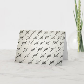 Cartão de Prisioneiro - Contagem dos Dias