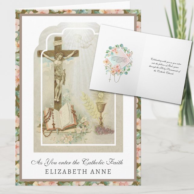 Cartão de Profissão de Fé Católica Tradicional RCI (Criador carregado)