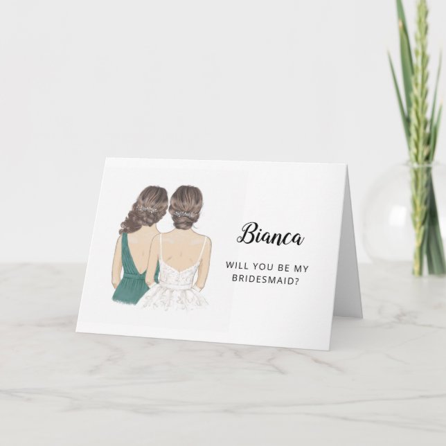 Cartão de Proposta de Padrinho de Casamento (Frente)